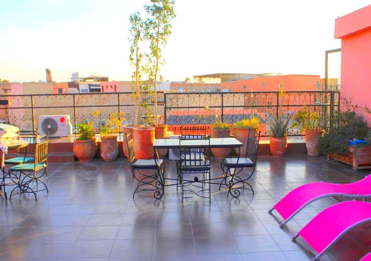 Riad Miramare Pour Familles Marrakesh Buitenkant foto